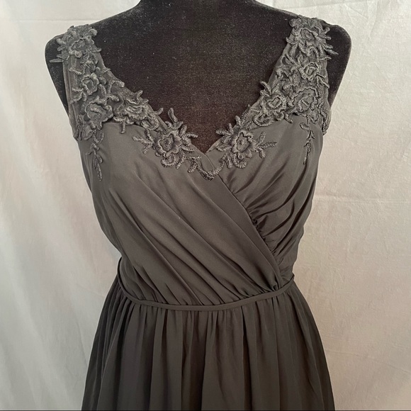 Alfred Angelo black formal dress.  Black size 6 NWT - Picture 5 of 10